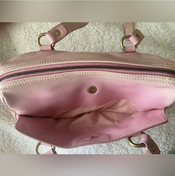 RARE CELINE TOTE IN LIGHT BLUSH - Picture 4 of 11